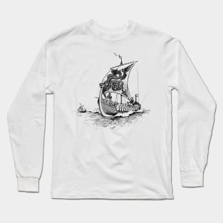 Long Drakkar serpent Long Sleeve T-Shirt